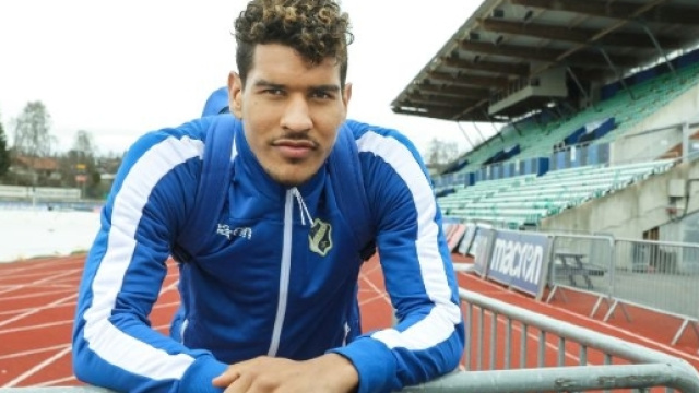 L'attaccante Ohi della formazione dello Stabaek