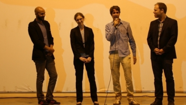 Lors de la projection When Paul came over the sea &agrave; Sita Bella (c) Institut Goethe Yaound&eacute;