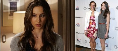 A atriz Troian Bellisario interpretava Spencer