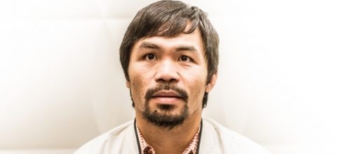 Manny Pacquiao arrives in #AIBAWorlds2015. Author: Boxing AIBA - via Flickr