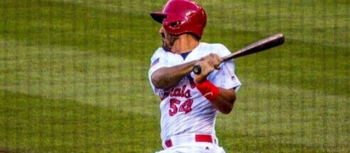 Mejia in action, Flickr, Johnmaxmena2 CC BY-SA 4.0 https://en.wikipedia.org/wiki/Alex_Mejia#/media/File:Alex_Mejia_first_hit_2017.jpg