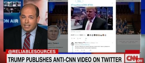 Photo screen capture from YouTube / CNN "Reliable Sources"