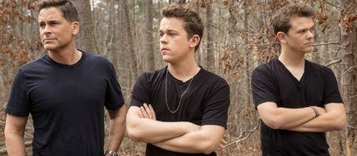 Rob Lowe and sons in new A&E Series The Lowe Files via Twitter