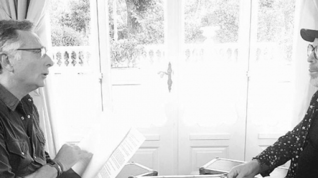 Paolo Bonolis e Vasco Rossi alla vigilia del concerto