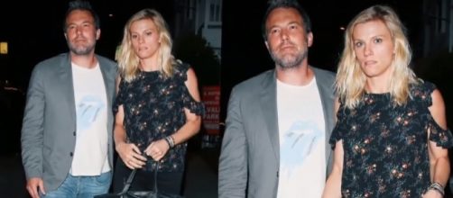 Ben Affleck stepped out with Lindsay Shookus after 'Triple Frontier' exit. (YouTube/E! News)