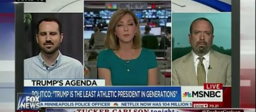 Chris Jansing (middle), Ben Krauss (left) screengrab via Youtube (https://www.youtube.com/watch?v=XBLqT3sGsT0)