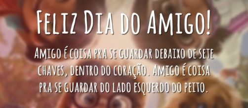 Como escrever uma mensagem para o Dia do Amigo (Foto: Reprodu&ccedil;&atilde;o)