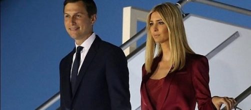 Jared Kushner with wife Ivanka Trump arriving in Poland / Photo via Ivanka Trump , Instagram