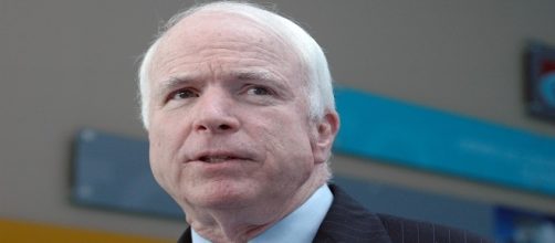 Sen. John McCain during the 129th National Guard Association of the United States General Conference/ Photo via Jim Greenhill , Wikimedia Commons
