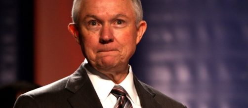 Senator Jeff Sessions speaking at the Values Voter Summit in Washington, DC. Gage Skidmore via Flickr.