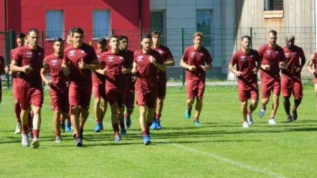 Il Trapani in ritiro in quel di Spiazzo: presto due volti nuovi a disposizione di Alessandro Calori (ph. trapanicalcio.it)