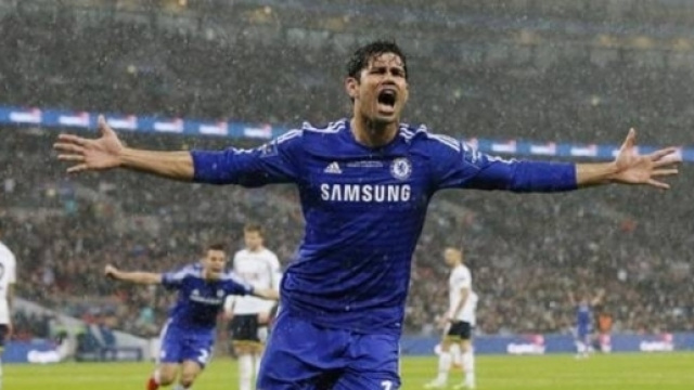 L'esultanza di Diego Costa, 28 anni