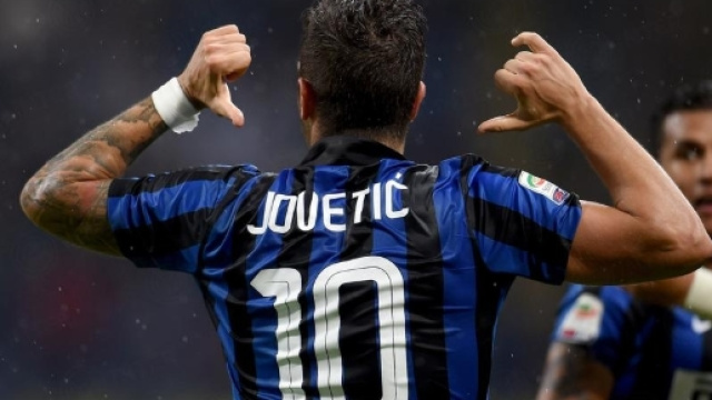 Stevan Jovetic - Joueur de l'Inter Milan