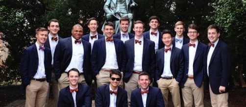 A group of young men via Wikimedia Commons