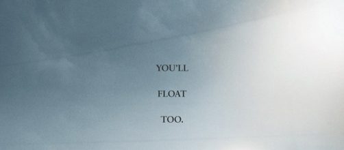 El p&oacute;ster de IT presentado en la Comic - Con es elegante y estremecedor.