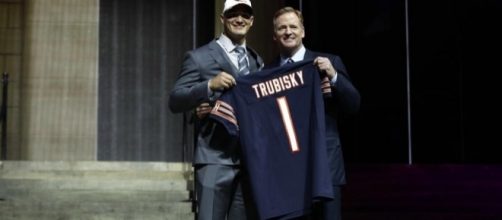 The Chicago Bears trade up to No. 2 to draft North Carolina QB ... - profootballweekly.com