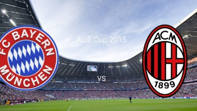 Audi Cup 2015 - FC Bayern M&uuml;nchen v. AC Milan - 04.08.2015 - rojadirecta.es