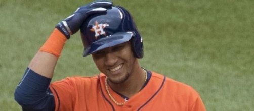 Gurriel made a big game, Wikipedia https://en.wikipedia.org/wiki/Yulieski_Gurriel#/media/File:Yulieski_Gurriel_on_August_21,_2016.jpg