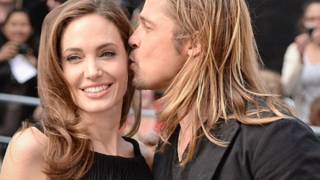 Angelina Jolie e Brad Pitt quando erano sposati