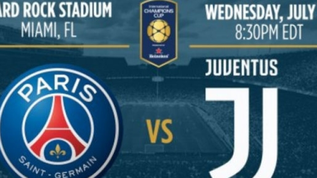 International Champions Cup Psg-Juventus 27 luglio 2017