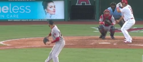 On Sunday, Boston and Los Angeles meet for their second of three games in their series. [Image via MLB/YouTube]