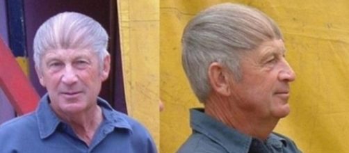 Senhor tentando esconder a calv&iacute;cie