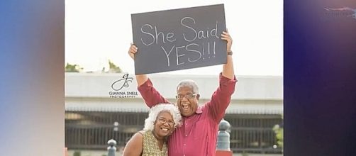 Enthusiastic celebration of their engagement is truly uplifting- YouTube/Femail Online Channel