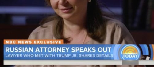 The story behind the Russian lawyer who met with Donald Trump Jr ... -[Image source: Youtube Screen grab]