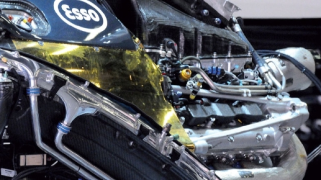 In foto-Particolare della Power Unit Mclaren