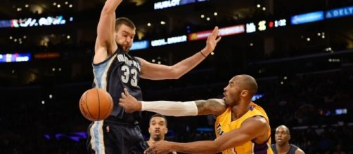 Gasol in his former team the Lakers | Wikimedia Common