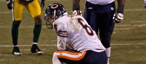 Jay Cutler during his time with the Bears. Photo via: Mike Morbeck, Flickr.com