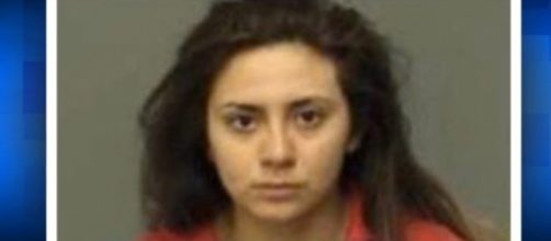 Obdulia Sanchez as seen in her mugshot - YouTube/TenTen TV