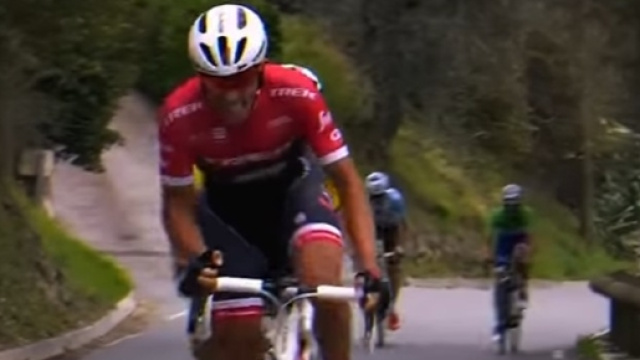 Alberto Contador all'attacco alla Parigi Nizza