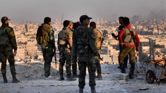 Immagini di repertorio della guerra siriana