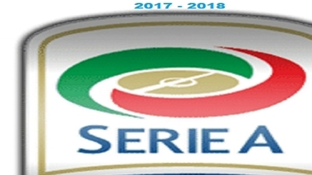 La serie A 2017-2018 al via il 19 agosto con gli anticipi.