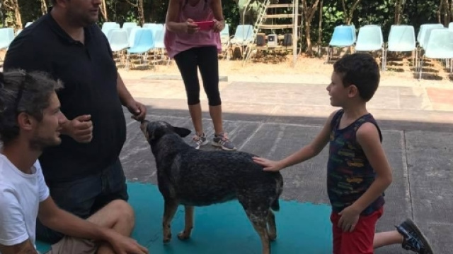 Sky ed i bambini a Villa Pantelleria