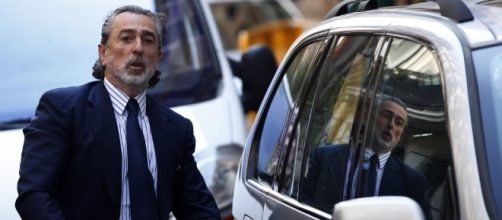 Correa a la salida de la Audiencia Nacional