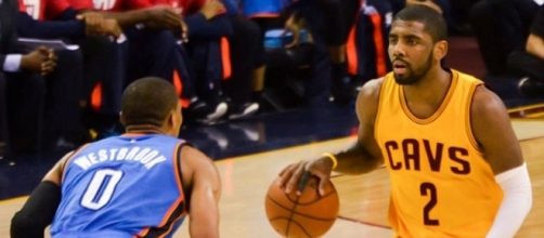 Kyrie Irving is linked to being traded to the New Orleans Pelicans for DeMarcus Cousins - Erik Drost via Wikimedia Commons