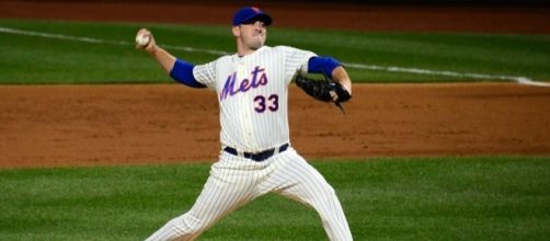 Matt Harvey pitching at Citi Field - Image source: slgckgc via Flickr