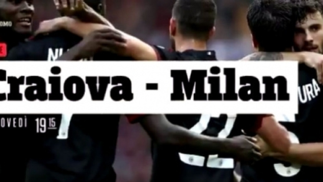 Andata preliminare Craiova-Milan in tv su TV8