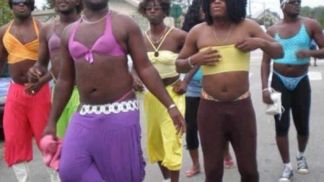 Images d'une Manifestation des Gays en Afrique