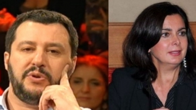 Matteo Salvini denuncia la 'sostituzione etnica' in corso e se la prende con Laura Boldrini