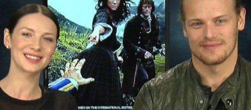 Sam Heughan, Caitriona Balfe talks Outlander Season 3/ Sidewalks Entertainment via Flickr
