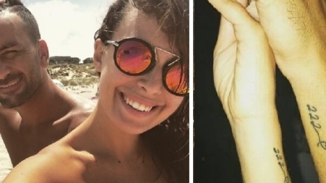 Il tatuaggio di Sara e Nicola dopo 'Temptation Island'
