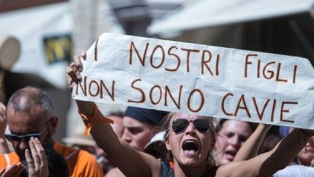 Proteste per l'approvazione della legge sui vaccini