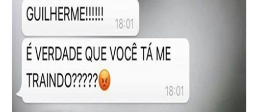 Homem d&aacute; a melhor resposta quando a namorada pergunta se ele a est&aacute; traindo. ( Imagem: Reprodu&ccedil;&atilde;o)