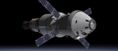 Orion in flight (Courtesy NASA)