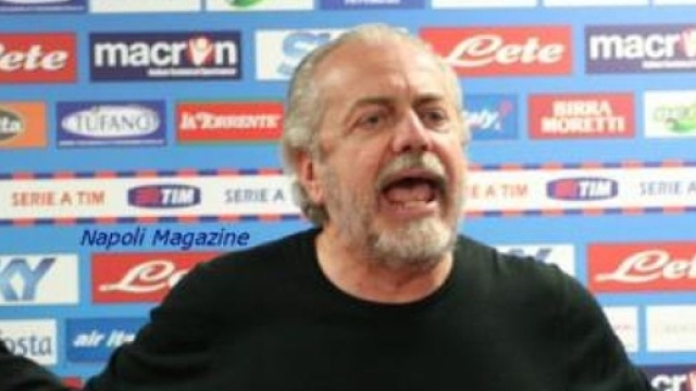 Aurelio De Laurentiis, presidente del Napoli.