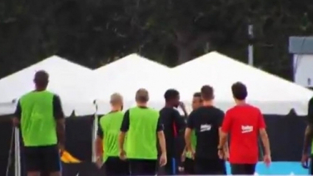 L'embrouille incroyable entre Semedo et Neymar ce matin.