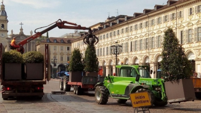 Misure antiterroristiche nel centro di Torino